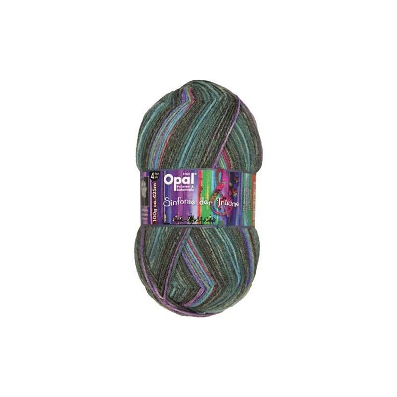 Opal Sinfonie der Träume sokkenwol met mooie kleurige natuurelementen. Opal Sinfonie der Träume sokkenwol met mooie kleurige natuurelementen.