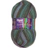 Opal Sinfonie der Träume sokkenwol met mooie kleurige natuurelementen.