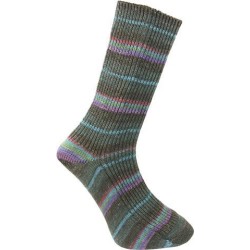 Opal Sinfonie der Träume sokkenwol met mooie kleurige natuurelementen.