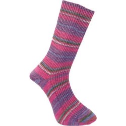 Opal Sinfonie der Träume sokkenwol met mooie kleurige natuurelementen.