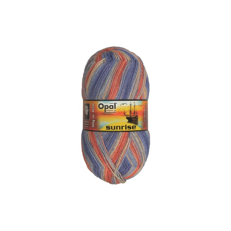 Opal Sunrise sokkenwol natuurlijke kleuren met al zijn pracht en praal. Opal Sunrise sokkenwol natuurlijke kleuren met al zijn pracht en praal.