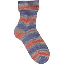 Opal Sunrise sokkenwol natuurlijke kleuren met al zijn pracht en praal.