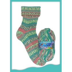 Opal Wasserwelten sokkenwol met de mooiste kleuren en streepverloop.