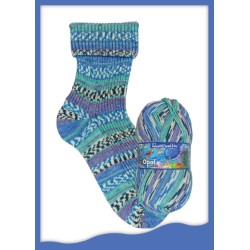 Opal Wasserwelten sokkenwol met de mooiste kleuren en streepverloop.