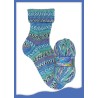 Opal Wasserwelten sokkenwol met de mooiste kleuren en streepverloop.