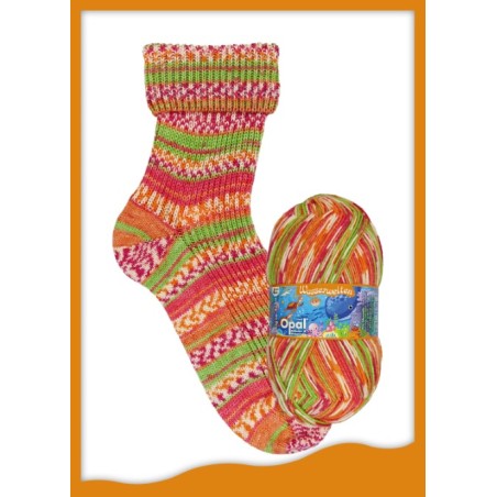 Opal Wasserwelten sokkenwol met de mooiste kleuren en streepverloop.