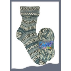 Opal Wasserwelten sokkenwol met de mooiste kleuren en streepverloop.