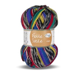 Rellana Flotte Socke Figaro kleurig sokkengaren dat niet verveelt.