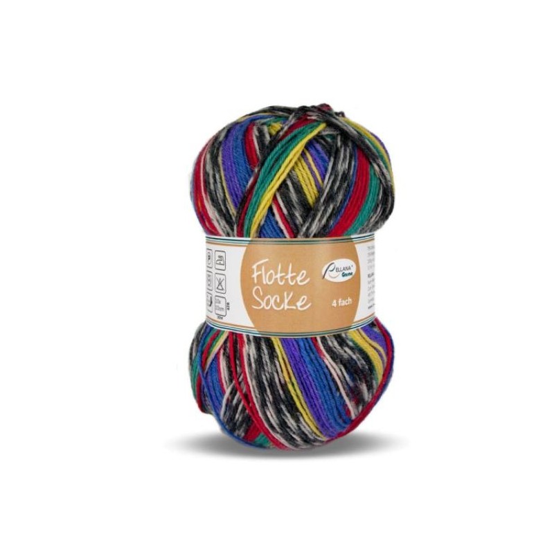 Rellana Flotte Socke Figaro kleurig sokkengaren dat niet verveelt. Rellana Flotte Socke Figaro kleurig sokkengaren dat niet verveelt.
