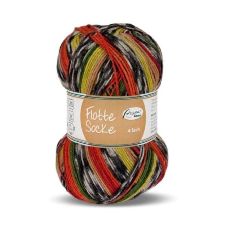Rellana Flotte Socke Figaro kleurig sokkengaren dat niet verveelt.