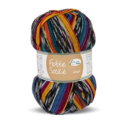 Rellana Flotte Socke Figaro kleurig sokkengaren dat niet verveelt.