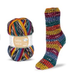 Rellana Flotte Socke Figaro kleurig sokkengaren dat niet verveelt.