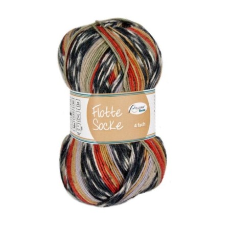 Rellana Flotte Socke Figaro kleurig sokkengaren dat niet verveelt.