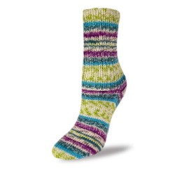 Rellana Flotte Socke Happy Birthday met prachtige frisse kleuren