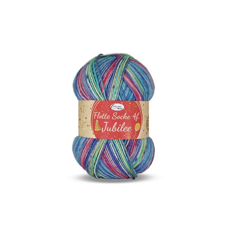 Rellana Flotte Socke Jubilee garen met frisse en unieke kleuren Rellana Flotte Socke Jubilee garen met frisse en unieke kleuren