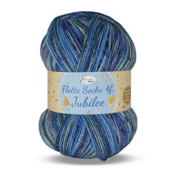 Rellana Flotte Socke Jubilee garen met frisse en unieke kleuren