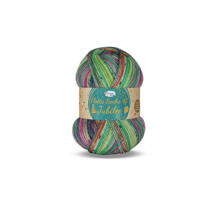 Rellana Flotte Socke Jubilee garen met frisse en unieke kleuren Rellana Flotte Socke Jubilee garen met frisse en unieke kleuren