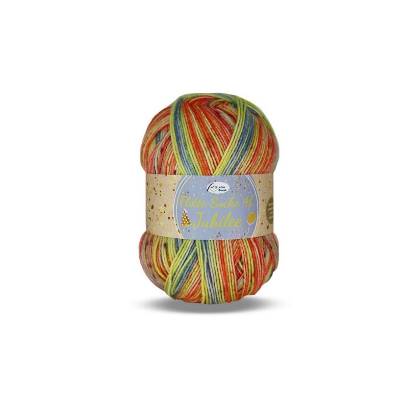 Rellana Flotte Socke Jubilee garen met frisse en unieke kleuren Rellana Flotte Socke Jubilee garen met frisse en unieke kleuren
