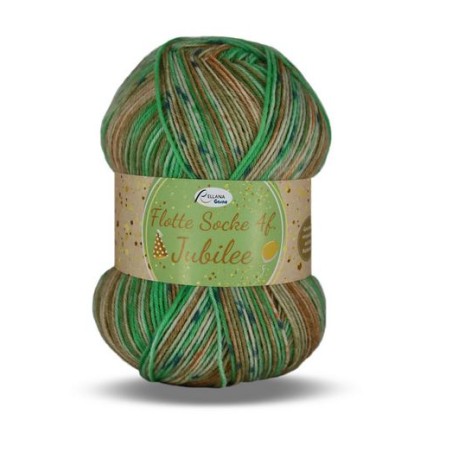 Rellana Flotte Socke Jubilee garen met frisse en unieke kleuren