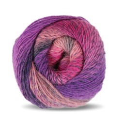 Rellana Flotte Socke Kolibri sokkenwol met lang verlopende kleuren.