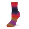 Rellana Flotte Socke Kolibri sokkenwol met lang verlopende kleuren.