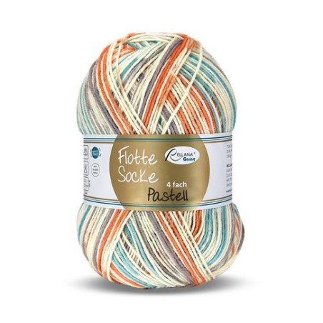 Rellana Flotte Socke Pastell garen met prachtige frisse pastel kleuren