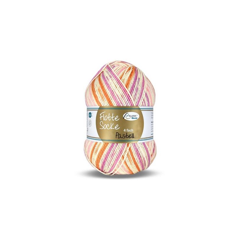 Rellana Flotte Socke Pastell garen met prachtige frisse pastel kleuren Rellana Flotte Socke Pastell garen met prachtige frisse pastel kleuren