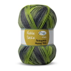 Rellana Patagonia Happy Dots sokkengaren met prachtige frisse kleuren.
