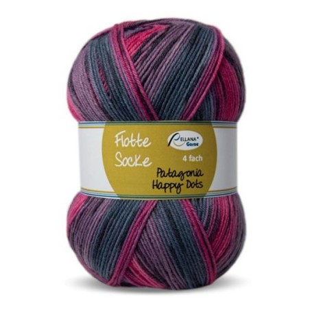Rellana Patagonia Happy Dots sokkengaren met prachtige frisse kleuren.