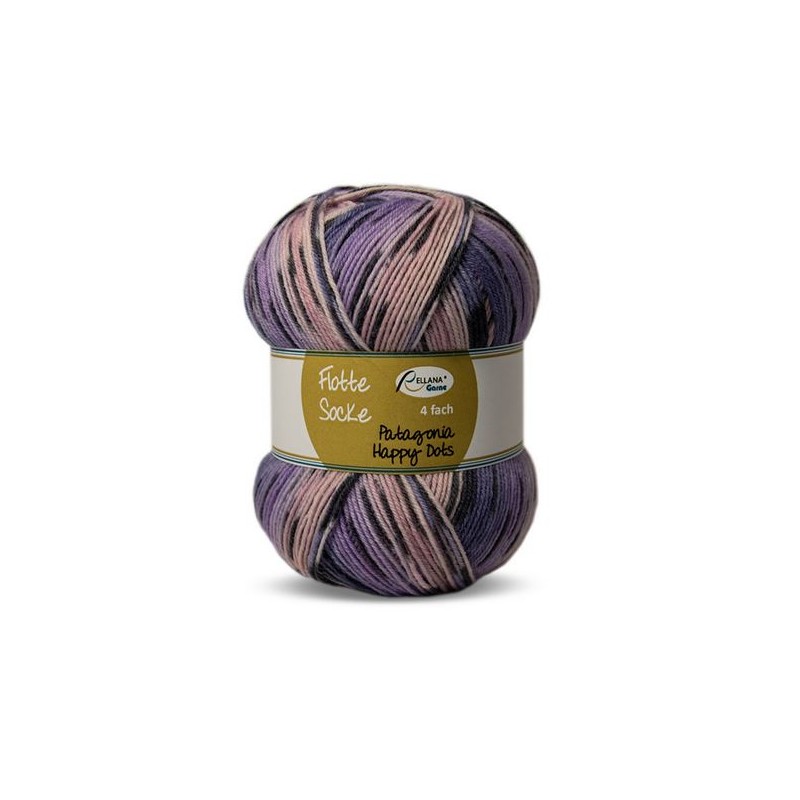 Rellana Patagonia Happy Dots sokkengaren met prachtige frisse kleuren. Rellana Patagonia Happy Dots sokkengaren met prachtige frisse kleuren.