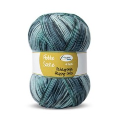 Rellana Patagonia Happy Dots sokkengaren met prachtige frisse kleuren.