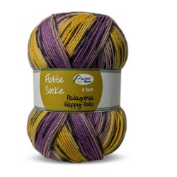 Rellana Patagonia Happy Dots sokkengaren met prachtige frisse kleuren.