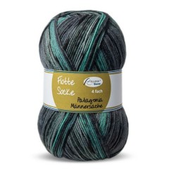 Rellana Patagonia Mannersache sokkengaren met krachtige kleuren.