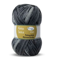 Rellana Patagonia Mannersache sokkengaren met krachtige kleuren.