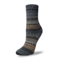 Rellana Patagonia Mannersache sokkengaren met krachtige kleuren.