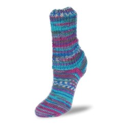 Rellana Flotte Socke Rigoletto garen met heldere en frisse kleuren.