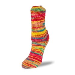 Rellana Flotte Socke Rigoletto garen met heldere en frisse kleuren.