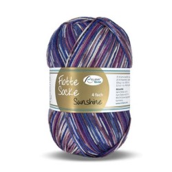 Rellana Flotte Socke Sunshine sokkenwol met frisse en zonnige kleuren.