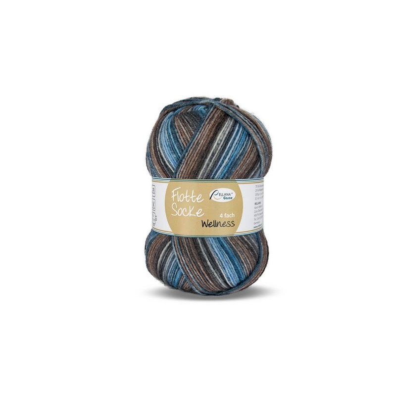 Rellana Flotte Socke Wellness garen met prachtige weldadige kleuren. Rellana Flotte Socke Wellness garen met prachtige weldadige kleuren.