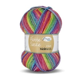 Rellana Flotte Socke Wellness garen met prachtige weldadige kleuren.