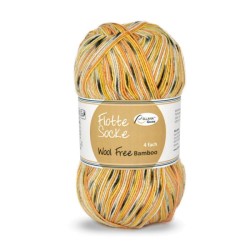 Rellana Flotte Socke Woolfree Bamboe sokkengaren met prachtige kleuren