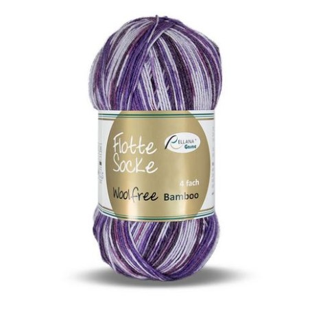 Rellana Flotte Socke Woolfree Bamboe sokkengaren met prachtige kleuren