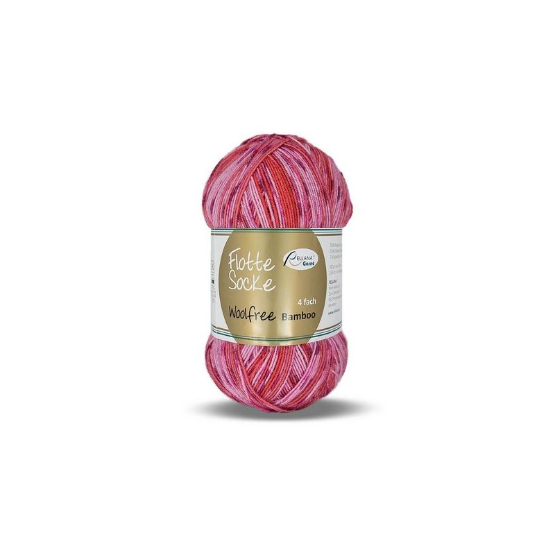 Rellana Flotte Socke Woolfree Bamboe sokkengaren met prachtige kleuren Rellana Flotte Socke Woolfree Bamboe sokkengaren met prachtige kleuren