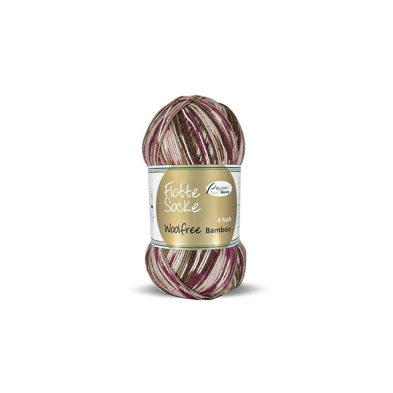 Rellana Flotte Socke Woolfree Bamboe sokkengaren met prachtige kleuren