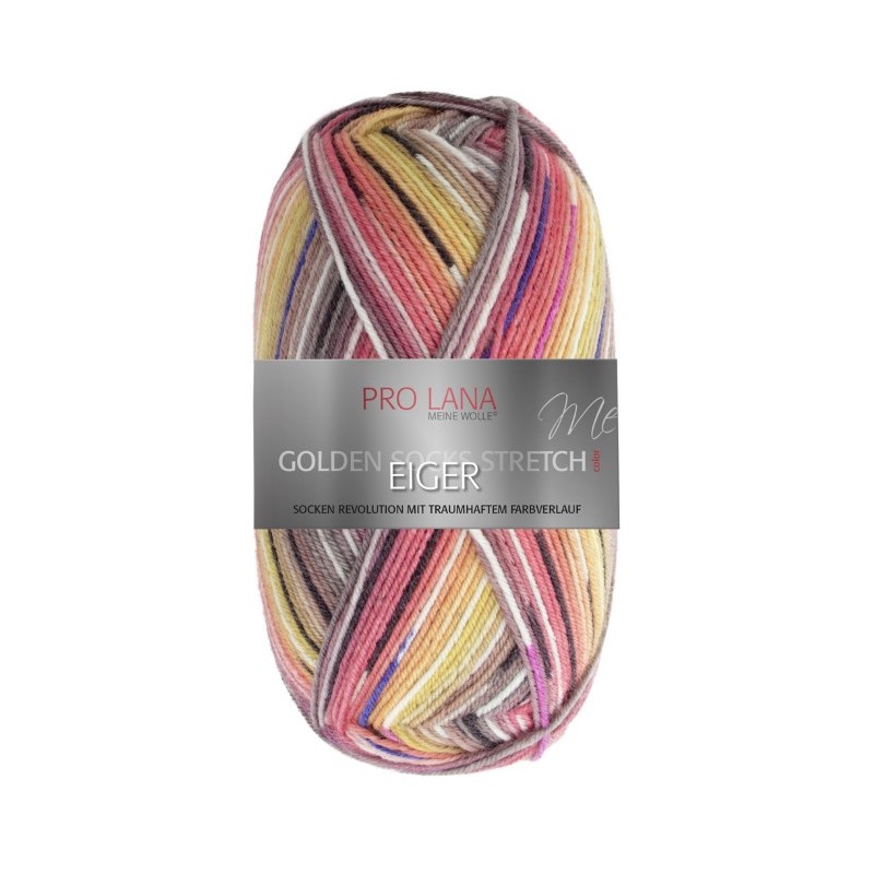 Eiger Stretch kwalitatief hoogwaardige Duitse sokkenwol van Pro Lana Eiger Stretch kwalitatief hoogwaardige Duitse sokkenwol van Pro Lana