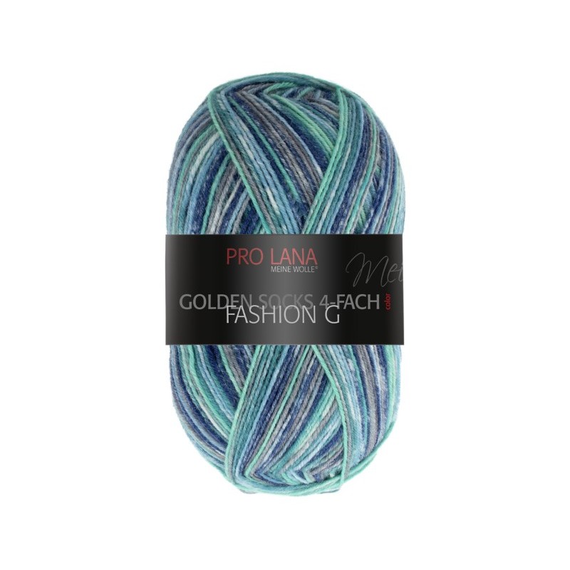 Fashion G is een van de garens uit de golden socks serie van Pro Lana Fashion G is een van de garens uit de golden socks serie van Pro Lana