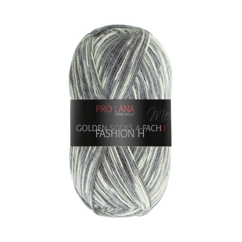 Fashion H is een van de garens uit de golden socks serie van Pro Lana Fashion H is een van de garens uit de golden socks serie van Pro Lana