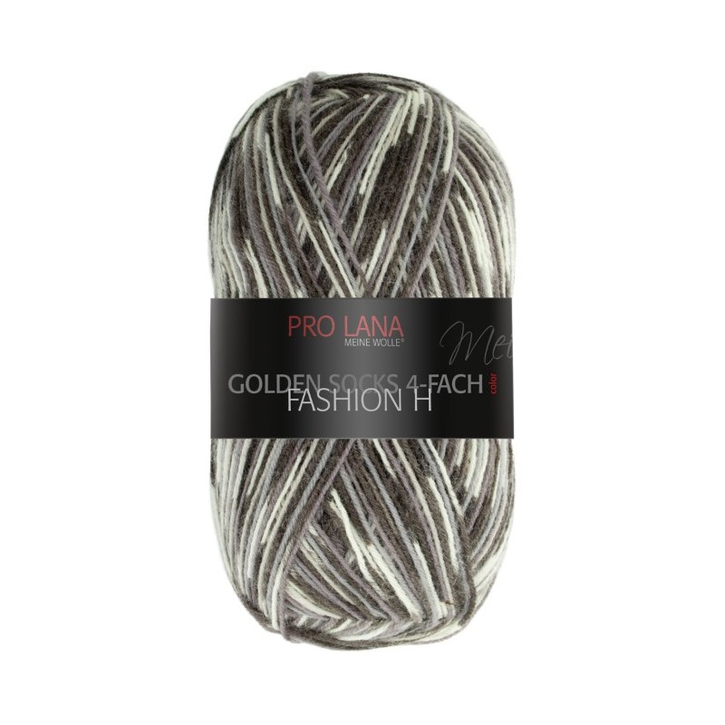 Fashion H is een van de garens uit de golden socks serie van Pro Lana Fashion H is een van de garens uit de golden socks serie van Pro Lana