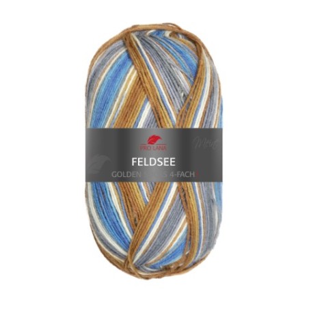 Feldsee is een prachtig sokkengaren uit de Pro Lana golden socks serie