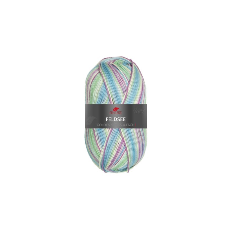 Feldsee is een prachtig sokkengaren uit de Pro Lana golden socks serie Feldsee is een prachtig sokkengaren uit de Pro Lana golden socks serie